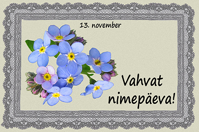 <span>Nimepäev – 13. november</span>